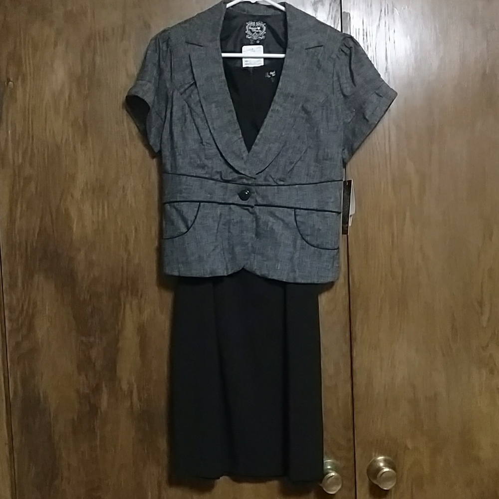 NWT Sequin Hearts 2 piece dress set size 13